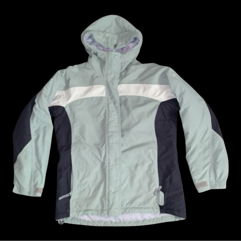Columbia Soft Green Fleece Jacket